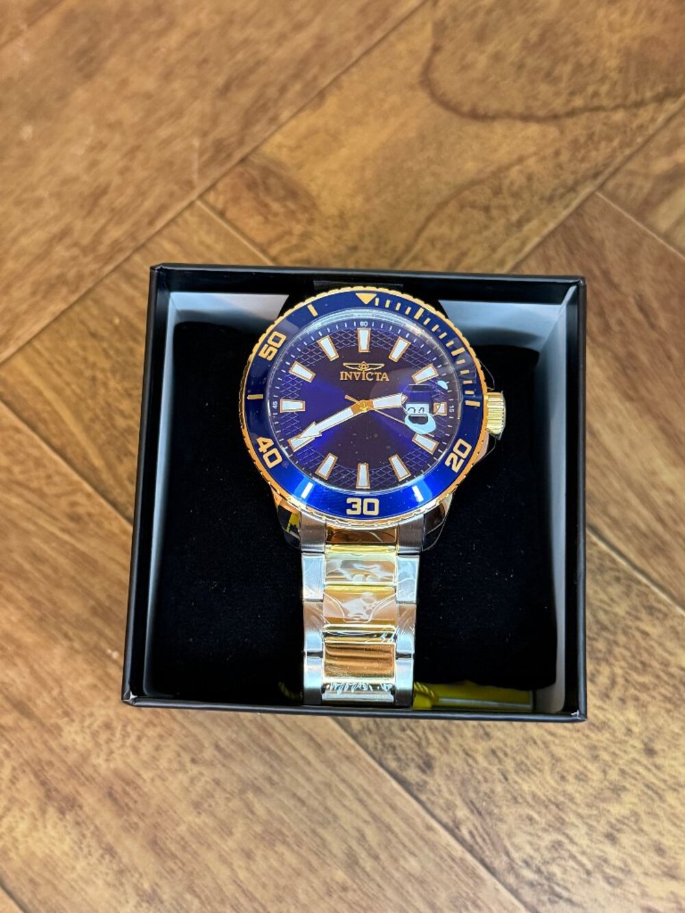 Invicta Pro Diver Lozavelle Men's Watch - 45mm, Gold, Steel (46071)